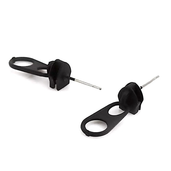 🔵𝟲𝟱%𝗢𝗙𝗙 𝗯𝘂𝗻𝗱𝗹𝗲𝘀 𝟯+🔵 NEW Zipper Simple Drop Earrings - Picture 11 of 17